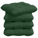 Perne de Șezut 4 pcs Verde închis 40 x 40 cm - WALTI WALTI