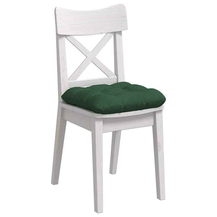 Perne de Șezut 4 pcs Verde închis 40 x 40 cm - WALTI WALTI