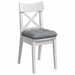 Perne de Șezut 4 pcs Gri deschis 45 x 45 x 12 cm țesătură - WALTI WALTI