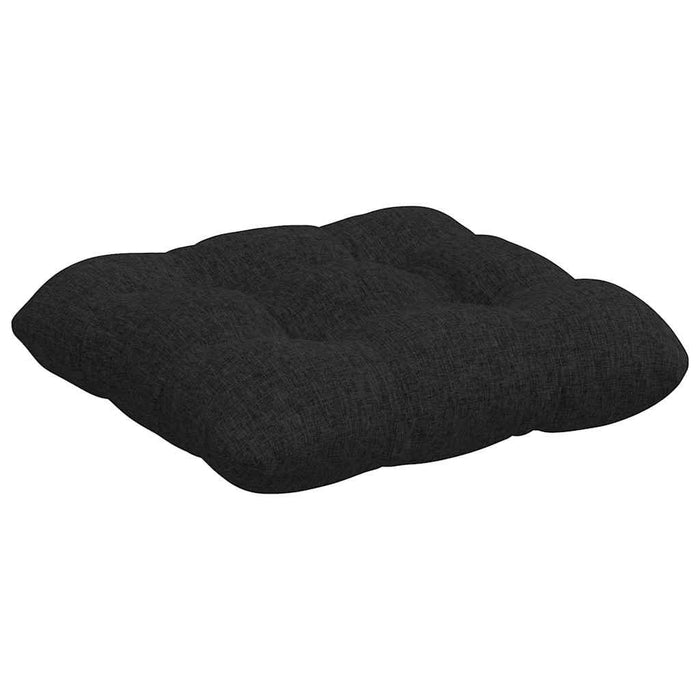 Perne de Șezut 4 pcs Negru 45 x 45 x 12 cm țesătură - WALTI WALTI