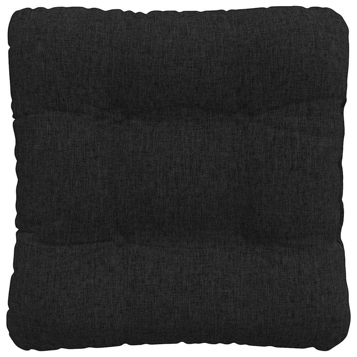 Perne de Șezut 4 pcs Negru 45 x 45 x 12 cm țesătură - WALTI WALTI