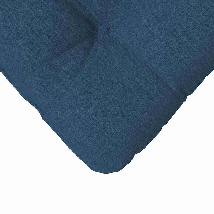 Perne de Șezut 4 pcs albastru 45 x 45 x 12 cm țesătură - WALTI WALTI