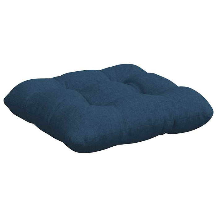 Perne de Șezut 4 pcs albastru 45 x 45 x 12 cm țesătură - WALTI WALTI
