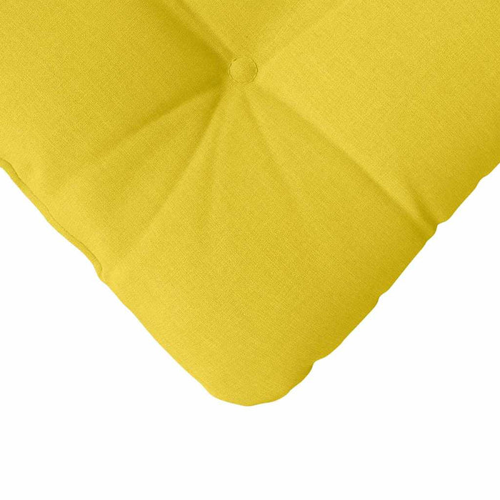 Perne de Șezut 4 pcs Galben Deschis 45 x 45 x 12 cm țesătură - WALTI WALTI