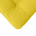 Perne de Șezut 4 pcs Galben Deschis 45 x 45 x 12 cm țesătură - WALTI WALTI