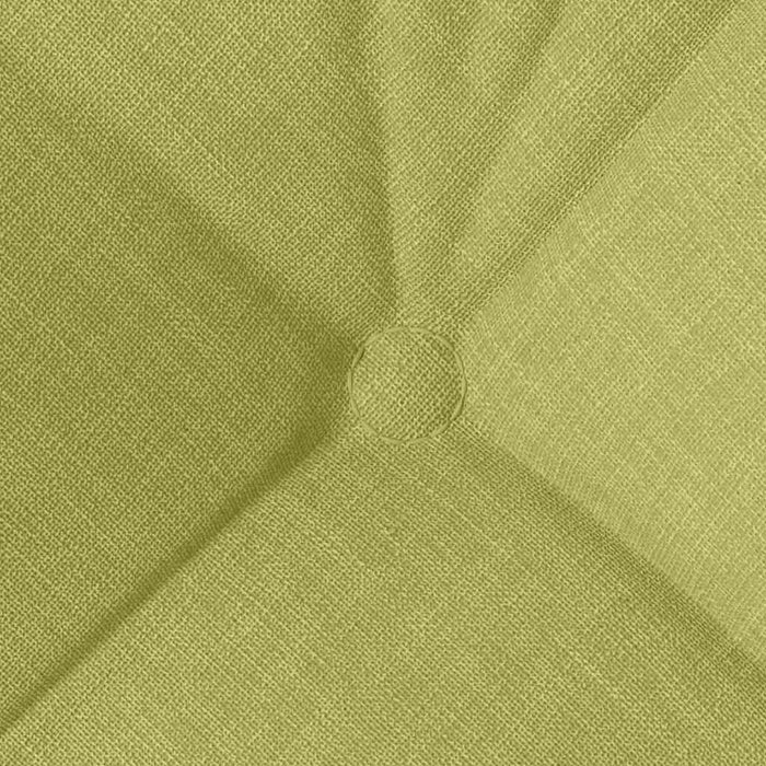 Perne de Șezut 4 pcs Verde deschis 45 x 45 x 12 cm țesătură - WALTI WALTI