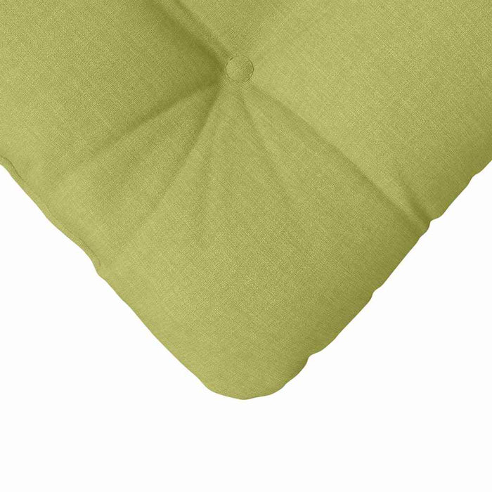 Perne de Șezut 4 pcs Verde deschis 45 x 45 x 12 cm țesătură - WALTI WALTI