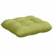Perne de Șezut 4 pcs Verde deschis 45 x 45 x 12 cm țesătură - WALTI WALTI
