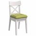 Perne de Șezut 4 pcs Verde deschis 45 x 45 x 12 cm țesătură - WALTI WALTI