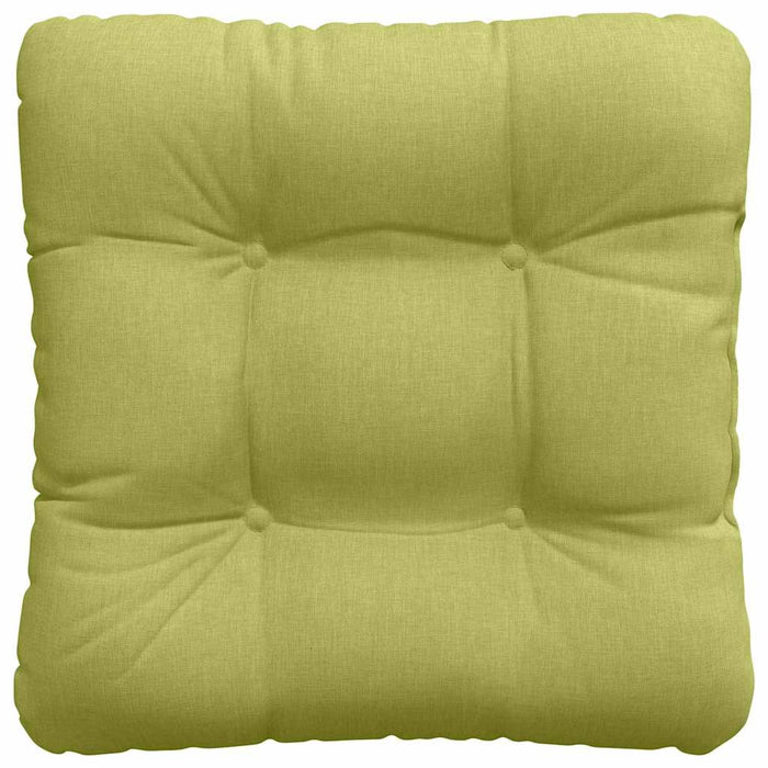 Perne de Șezut 4 pcs Verde deschis 45 x 45 x 12 cm țesătură - WALTI WALTI