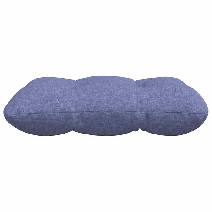 Perne de Șezut 4 pcs Albastru Jeans 45 x 45 x 12 cm țesătură - WALTI WALTI