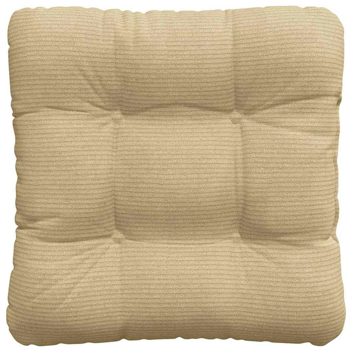 Perne de Șezut 4 pcs Gri Verde 45 x 45 cm Țesătură din corduroy - WALTI WALTI