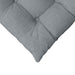 Perne de Șezut 4 pcs Gri deschis 40 x 40 x 6 cm țesătură - WALTI WALTI
