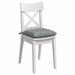 Perne de Șezut 4 pcs Gri deschis 40 x 40 x 6 cm țesătură - WALTI WALTI