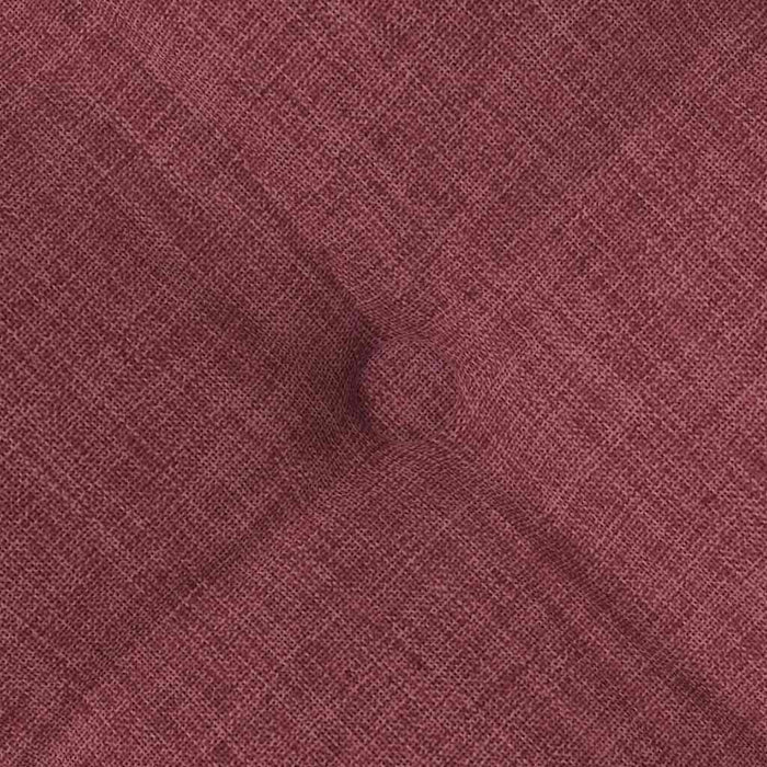 Perne de Șezut 4 pcs Roșu Vin 40 x 40 x 6 cm țesătură - WALTI WALTI