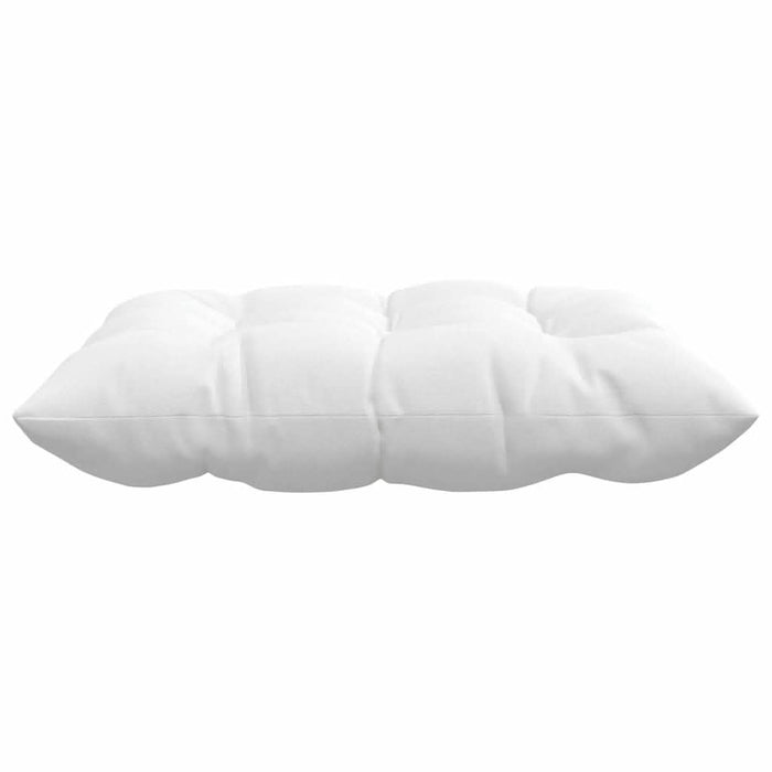 Perne de Șezut 4 pcs Alb 40 x 40 x 6 cm țesătură - WALTI WALTI