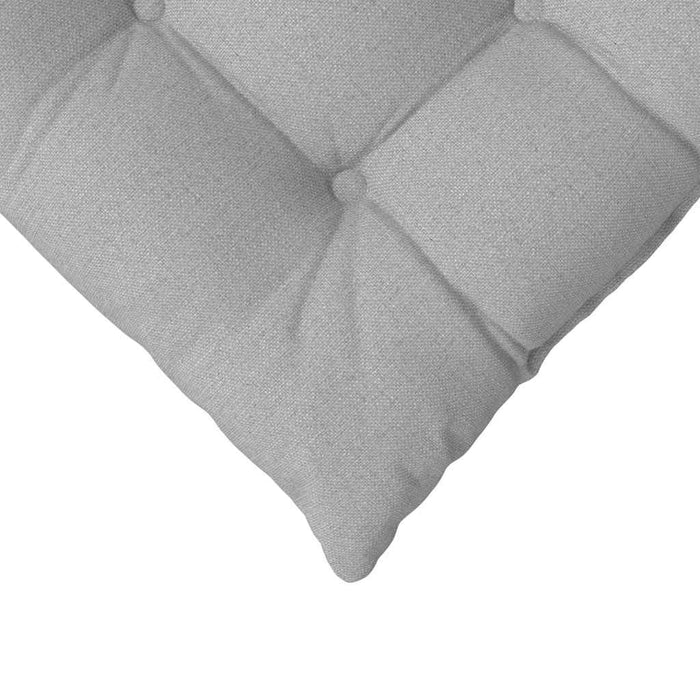 Perne de Șezut 4 pcs Gri nori 40 x 40 x 6 cm țesătură - WALTI WALTI