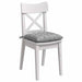 Perne de Șezut 4 pcs Gri nori 40 x 40 x 6 cm țesătură - WALTI WALTI