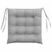 Perne de Șezut 4 pcs Gri nori 40 x 40 x 6 cm țesătură - WALTI WALTI