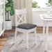 Perne de Șezut 4 pcs Gri închis 40 x 40 x 6 cm Microfibră - WALTI WALTI