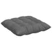 Perne de Șezut 4 pcs Gri închis 40 x 40 x 6 cm Microfibră - WALTI WALTI