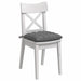 Perne de Șezut 4 pcs Gri închis 40 x 40 x 6 cm Microfibră - WALTI WALTI