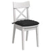 Perne de Șezut 4 pcs Negru 40 x 40 x 6 cm Microfibră - WALTI WALTI
