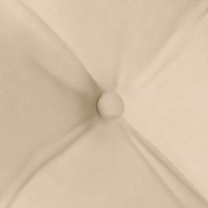 Perne de Șezut 4 pcs Crem 40 x 40 x 6 cm Microfibră - WALTI WALTI