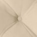 Perne de Șezut 4 pcs Crem 40 x 40 x 6 cm Microfibră - WALTI WALTI