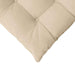 Perne de Șezut 4 pcs Crem 40 x 40 x 6 cm Microfibră - WALTI WALTI