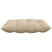 Perne de Șezut 4 pcs Crem 40 x 40 x 6 cm Microfibră - WALTI WALTI