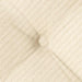 Perne de Șezut 4 pcs Crem 40 x 40 x 6 cm Țesătură din corduroy - WALTI WALTI