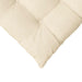 Perne de Șezut 4 pcs Crem 40 x 40 x 6 cm Țesătură din corduroy - WALTI WALTI