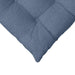 Perne de Șezut 4 pcs albastru 40 x 40 x 6 cm - WALTI WALTI