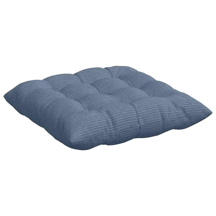 Perne de Șezut 4 pcs albastru 40 x 40 x 6 cm - WALTI WALTI