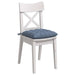 Perne de Șezut 4 pcs albastru 40 x 40 x 6 cm - WALTI WALTI