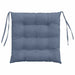 Perne de Șezut 4 pcs albastru 40 x 40 x 6 cm - WALTI WALTI