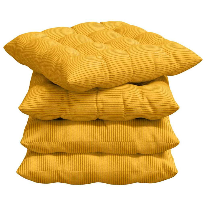 Perne de Șezut 4 pcs Galben Deschis 40 x 40 x 6 cm - WALTI WALTI