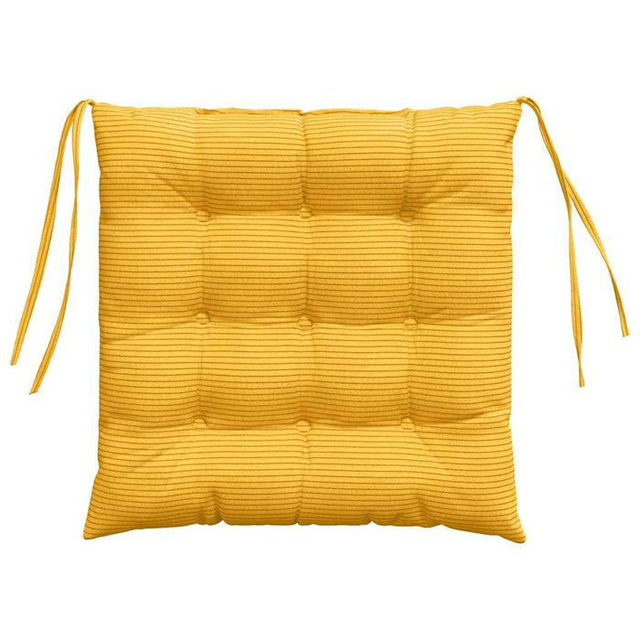 Perne de Șezut 4 pcs Galben Deschis 40 x 40 x 6 cm - WALTI WALTI