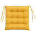 Perne de Șezut 4 pcs Galben Deschis 40 x 40 x 6 cm - WALTI WALTI