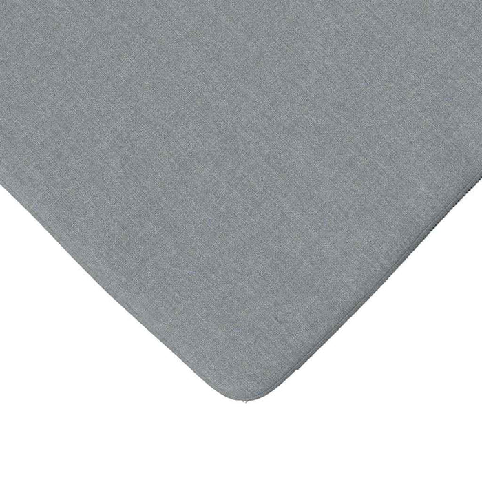Perne de Șezut 4 pcs Gri deschis 40 x 40 x 3 cm țesătură - WALTI WALTI