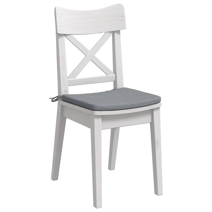 Perne de Șezut 4 pcs Gri deschis 40 x 40 x 3 cm țesătură - WALTI WALTI