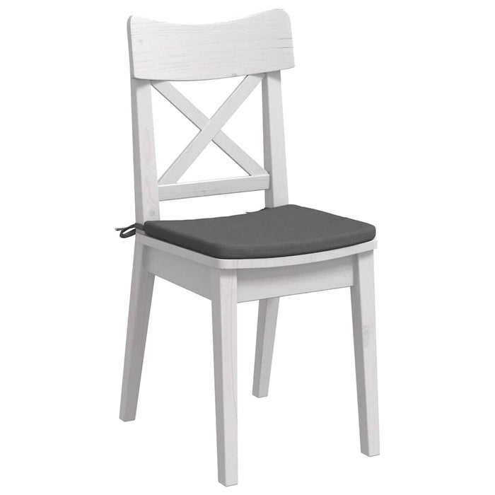 Perne de Șezut 4 pcs Gri închis 40 x 40 x 3 cm țesătură - WALTI WALTI