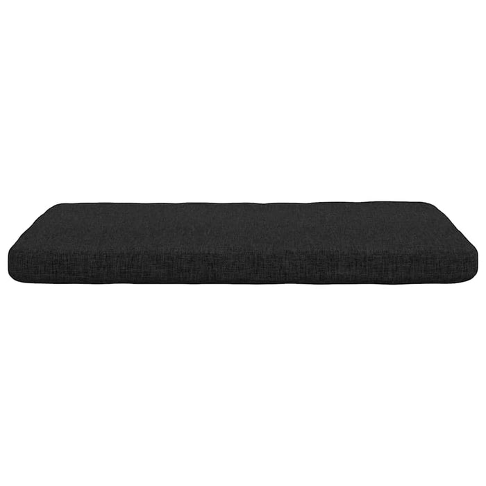 Perne de Șezut 4 pcs Negru 40 x 40 x 3 cm țesătură - WALTI WALTI