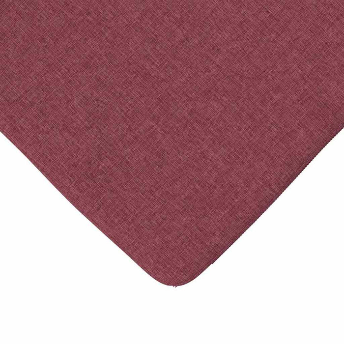 Perne de Șezut 4 pcs Roșu Vin 40 x 40 x 3 cm țesătură - WALTI WALTI