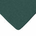 Perne de Șezut 4 pcs Verde închis 40 x 40 x 3 cm țesătură - WALTI WALTI