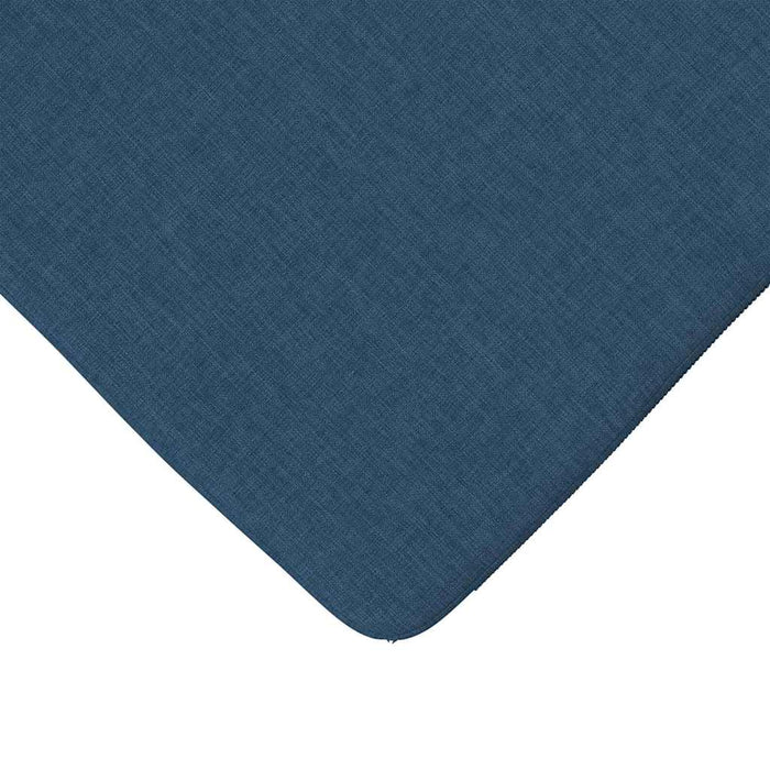 Perne de Șezut 4 pcs albastru 40 x 40 x 3 cm țesătură - WALTI WALTI