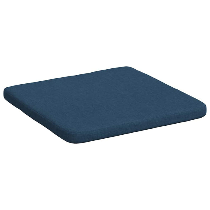 Perne de Șezut 4 pcs albastru 40 x 40 x 3 cm țesătură - WALTI WALTI