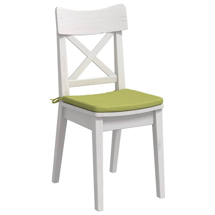 Perne de Șezut 4 pcs Verde deschis 40 x 40 x 3 cm țesătură WALTI
