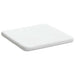 Perne de Șezut 4 pcs Alb 40 x 40 x 3 cm țesătură - WALTI WALTI